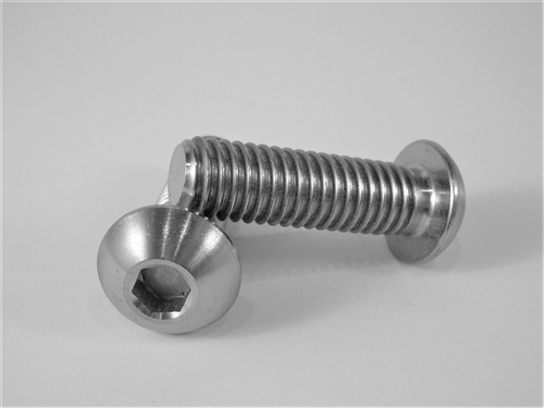 3/8"-16 x 1-1/4"  Button-Head Socket Screw