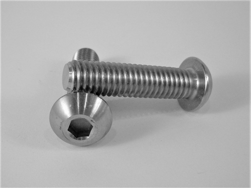 3/8"-16 x 1-1/2"  Button-Head Socket Screw