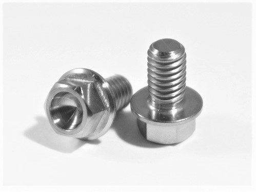 M6-1 x 10mm Ultra-Light Hex-Flange Bolt
