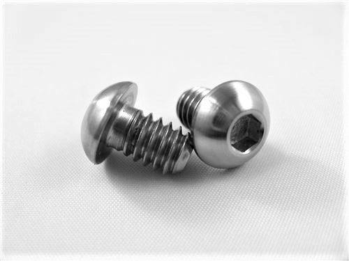 1/4"-20 x 3/8"  Button-Head Socket Screw