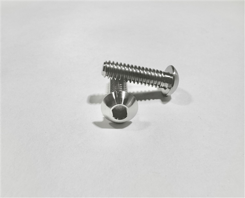 1/4"-20 x 7/8"  Button-Head Socket Screw