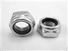 7/16"-20 Steel Nylon Insert Lock Nut, Half Height