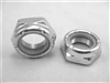 5/8"-18 Steel Nylon Insert Lock Nut, Half Height