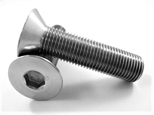 1/2"-20 x 2" Countersunk Socket Screw, Reduced Head