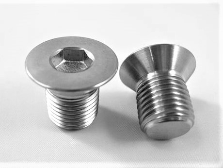 1/2"-20 x 3/4" Countersunk Socket Screw, Reduced Head