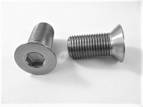 1/2"-20 x 1-1/8" Countersunk Socket Screw, Reduced Head