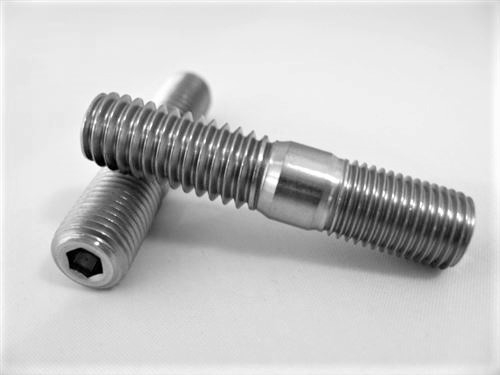 Torque Tube Stud w/Broach, 3/8" -16-24 x 1.8"