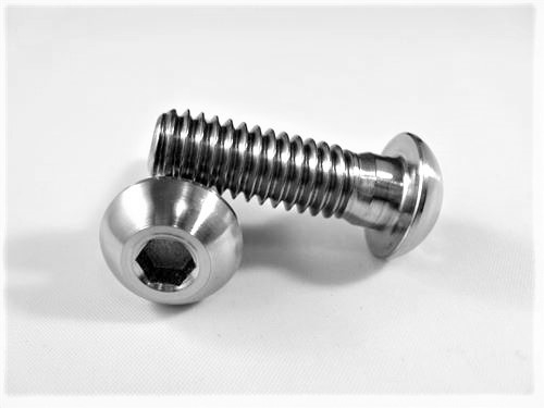 5/16"-18 x 1"  Button-Head Socket Screw