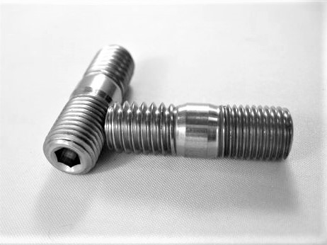 Header Stud w/Broach, 3/8"-24-16 x 1.2"