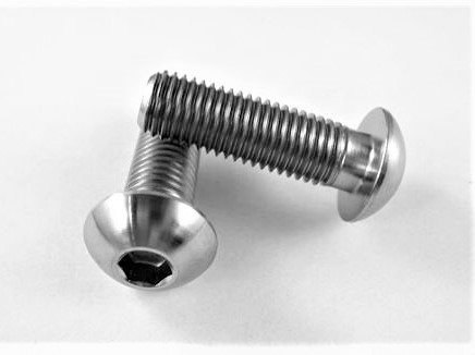5/16"-24 x 1"  Button-Head Socket Screw