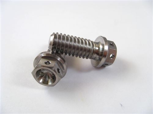 516 18 X 34ultra Light Hex Flange Bolt Drilled For Safety Wire