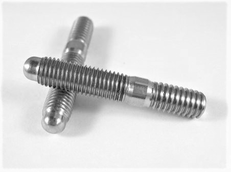 Carb Stud, 5/16" -18-24 x 1.7" + Bullet Nose