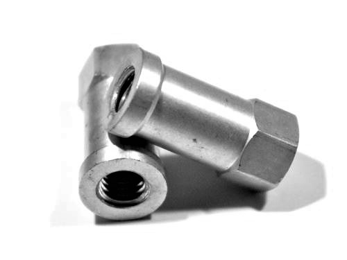 3/8"-16 Tall Aluminum Hex Nut