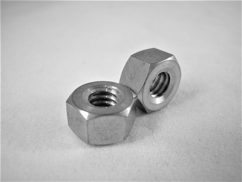 #12-24 UNC Coarse Thread Ti Hex Nut