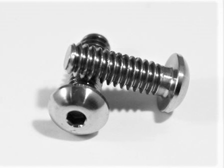 1/4"-20 x 3/4" Button-Head Socket Screw