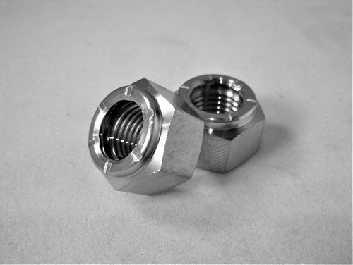 3/8"-24 All-Metal Ti Lock Nut