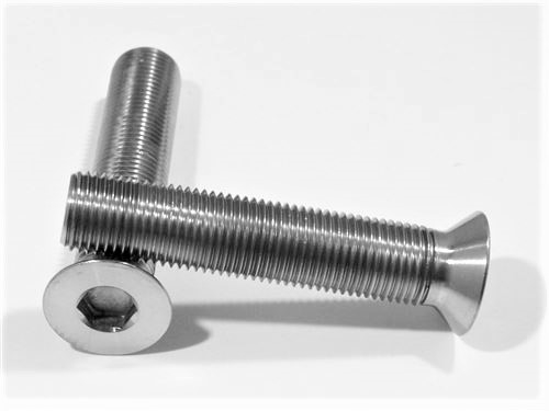 1/2"-20 x 2-1/2" Countersunk Socket Screw, Reduced Head