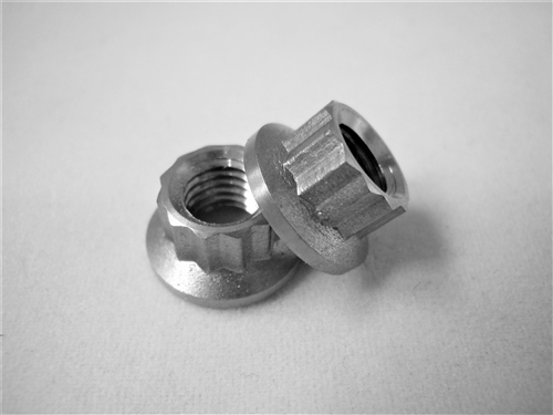 1/4"-28 12 Pt. Ti Nut
