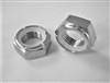 1/2"-20 Hex Nylon Insert Lock Nut, 1/2 Height, Reduced Wrench (11/16")