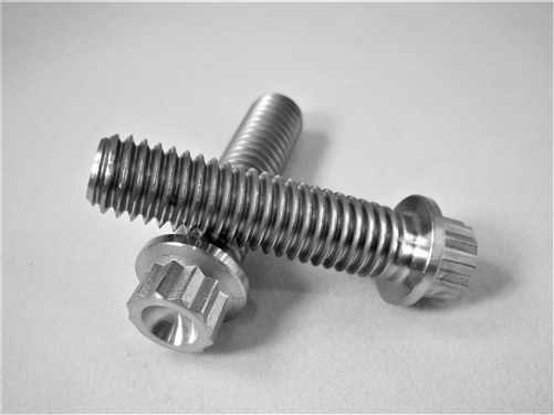 3/8"-16 x 1-1/2" 12 Pt. Ultra-Light Flange Bolt, 3/8" Wrench