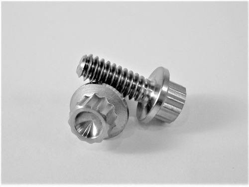 #10-24 x 1/2" 12 Pt. Ultra-Light Flange Bolt