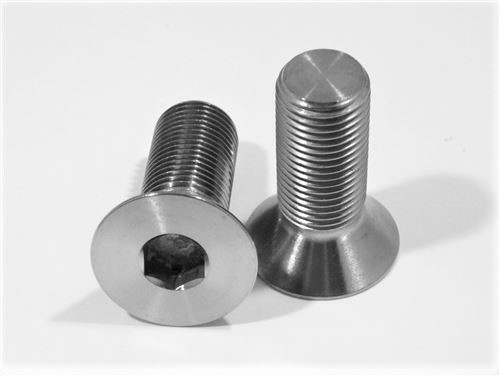 1/2"-20 x 1-1/4" Countersunk Socket Screw, Standard Head