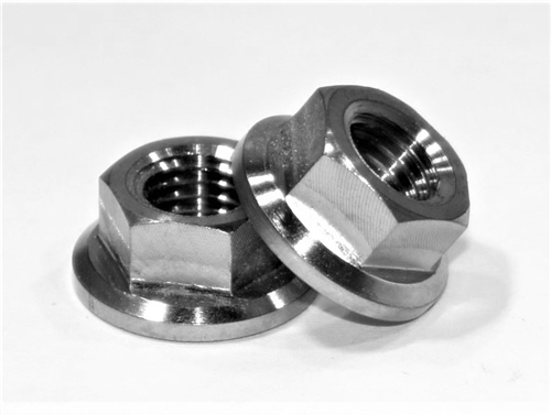 5/16"-24 Fine Thread Hex Flange Nut, Reduced Wrench