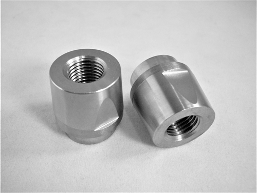 3/8"-24 LH Threaded Tube End, 3/4" Tube, 0.065" Wall