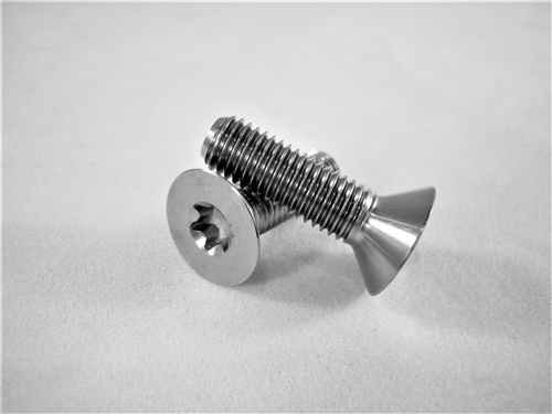 1/4"-28 x 7/8" Torx Countersunk Screw