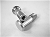 Button Head Stud w/ Broach, 3/8"-24 x 1.125