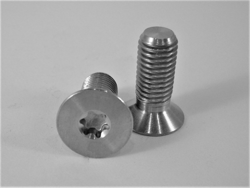 1/4"-28 x 5/8" Torx Countersunk Screw, 100 Deg.