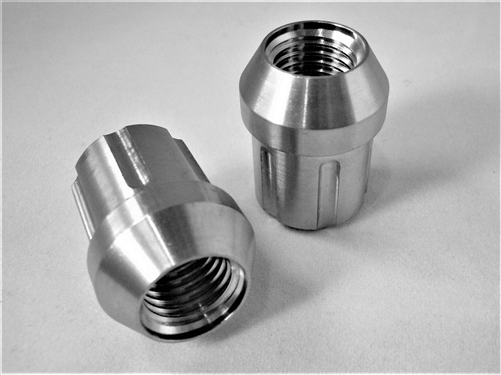 M12-1.5 Lug Nut, 6-Pt Spline, 60 Deg. Tapered Seat