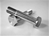 3/8"-24 x 1-5/8" Hex Head Bolt with 1/2" Thread