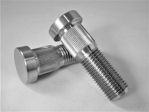 M14-1.5 x 46mm Knurled Wheel Stud, Tesla Model 3