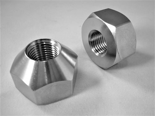 1/2"-20 Lug Nut, 45 Degree Tapered Seat
