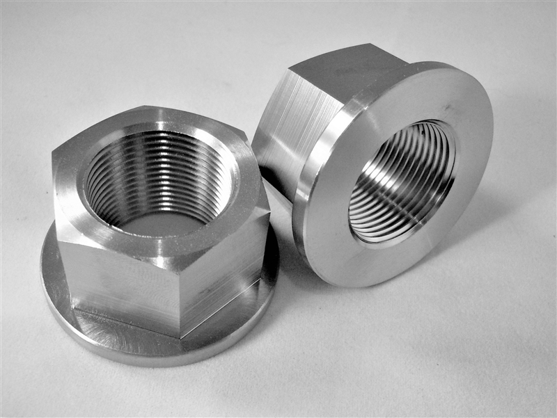Nut Hex Titanium Nuts M12 P1.25 Ti 6AL-4V Gr.5 Fastener New Hexagon 