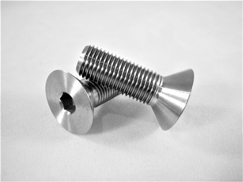 3/8"-24 x 1-1/8" Countersunk Socket Screw