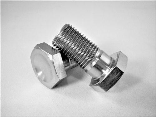 1/2"-20 x 1" Hex Head Bolt, 3/4" Thread
