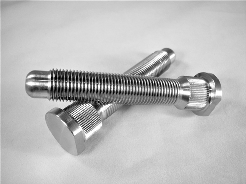 1/2"-20 x 2.65" Knurled Wheel Stud (5/8")