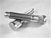 M12-1.25 x 66mm Knurled Wheel Stud With Bullet Nose