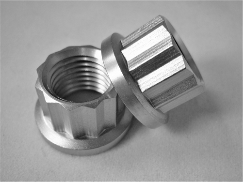 7/16"-20 12 Pt. Ti Nut