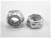 5/16"-18 Steel Nylon Insert Lock Nut, Half Height