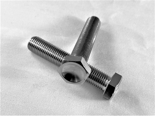 3/8"-24 x 2" Hex Head Bolt (Fully Threaded)