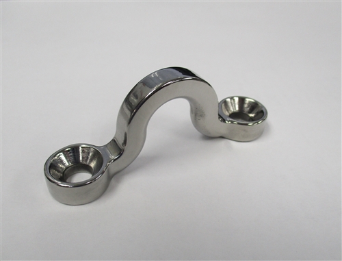 60mm Titanium Eyestrap - Mirror Polish Finish