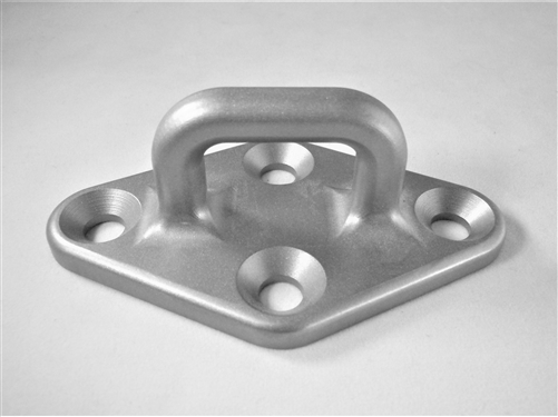Rectangular Diamond Pad Eye - Matte Finish