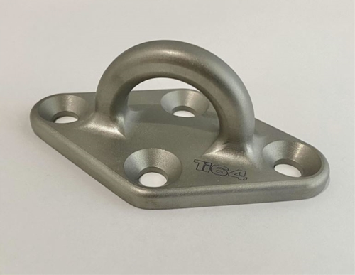 Semi-Circular Diamond Pad Eye - Matte Finish