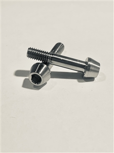 M5-0.8 x 25mm Tapered Socket Head Screw With 10mm Thread