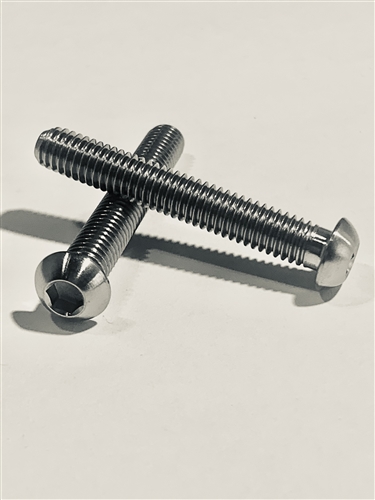 M6-1 x 40mm Fully Threaded Button Head Socket Screw