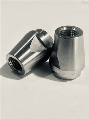 7/16"-20 LH Threaded Tube Ends, 7/8"x0.065"  Tube