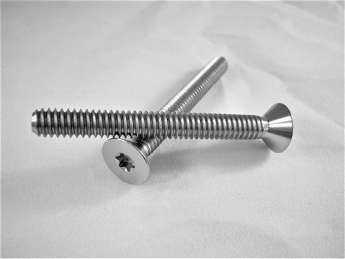 1/4"-20 x 2-1/4"  Torx Countersunk Screw